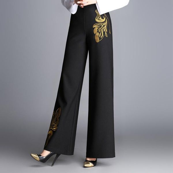 women's pants & capris ff1806, Black;white