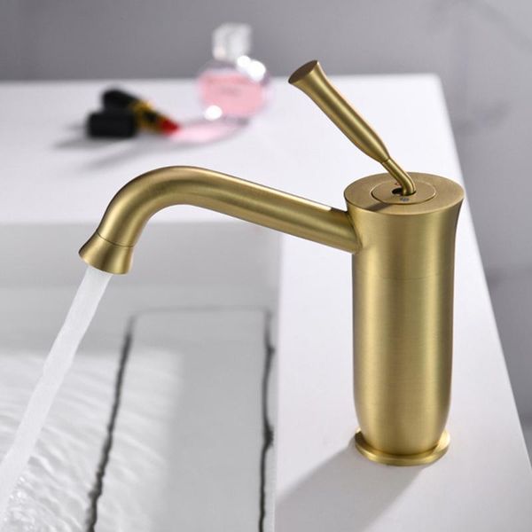 bathroom sink faucets basin faucet brushed gold brass single handle hole mixer tap deck mounted and cold black
bathroom sink faucets basin faucet brushed gold brass single handle hole mixer tap deck mounted and cold black