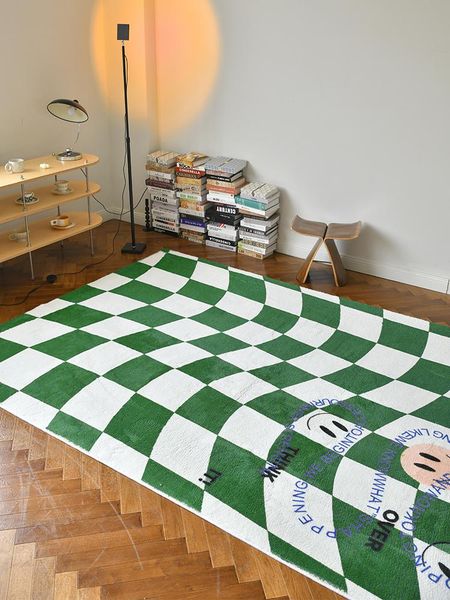 carpets original design retro chessboard grid living room carpet nordic minimalist bedroom bedside ins style
carpets original design retro chessboard grid living room carpet nordic minimalist bedroom bedside ins style