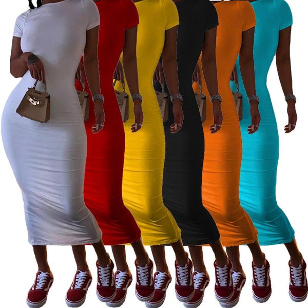 casual dresses women's pure color leisure holiday dress short sleeve t-shirt sexy, Black;gray
casual dresses women's pure color leisure holiday dress short sleeve t-shirt sexy, Black;gray