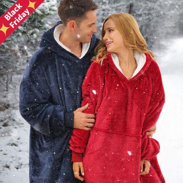 oversized hoodie blanket with sleeves plaid sweatshirt winter fleece pullover female sherpa giant moleton hoody sweat femme 2021 women', Black
oversized hoodie blanket with sleeves plaid sweatshirt winter fleece pullover female sherpa giant moleton hoody sweat femme 2021 women', Black
