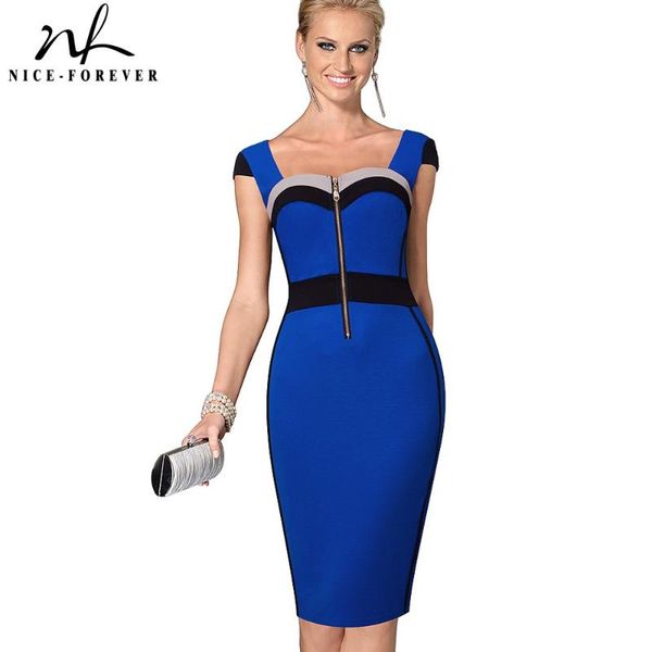 casual dresses nice-forever summer women elegant patchwork blue cocktail party bodycon tube dress btyb272, Black;gray
casual dresses nice-forever summer women elegant patchwork blue cocktail party bodycon tube dress btyb272, Black;gray