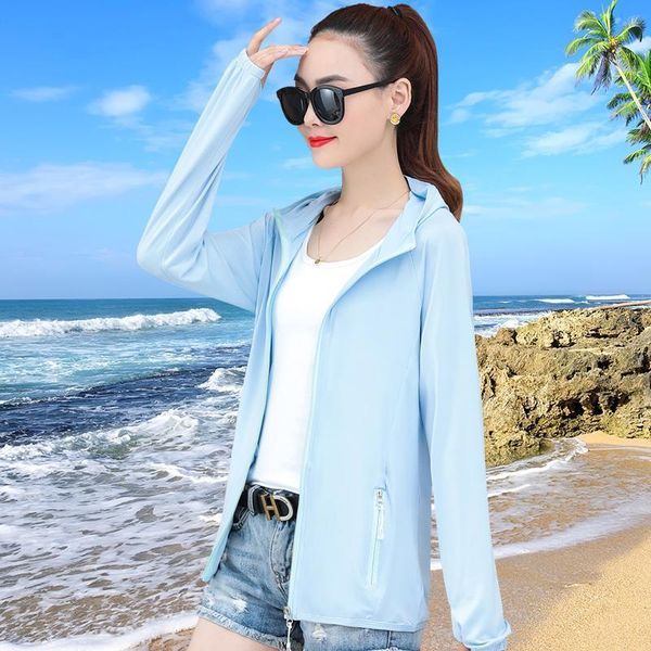 women's jackets 2021 spring women sun protection solid hooded coat summer outdoor plus size female clothing cycling sportswear jacket s, Black;brown
women's jackets 2021 spring women sun protection solid hooded coat summer outdoor plus size female clothing cycling sportswear jacket s, Black;brown