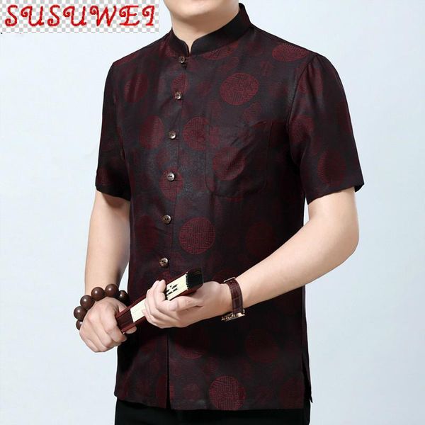 men's shirt casual summer mens shirts vintage clothes chinese style short sleeve camisas masculina 2021 kj4685, White;black
men's shirt casual summer mens shirts vintage clothes chinese style short sleeve camisas masculina 2021 kj4685, White;black