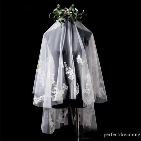 bridal veils arrival simple white or ivory wedding veil one layer tulle appliques accessory fingertip length, Black
bridal veils arrival simple white or ivory wedding veil one layer tulle appliques accessory fingertip length, Black