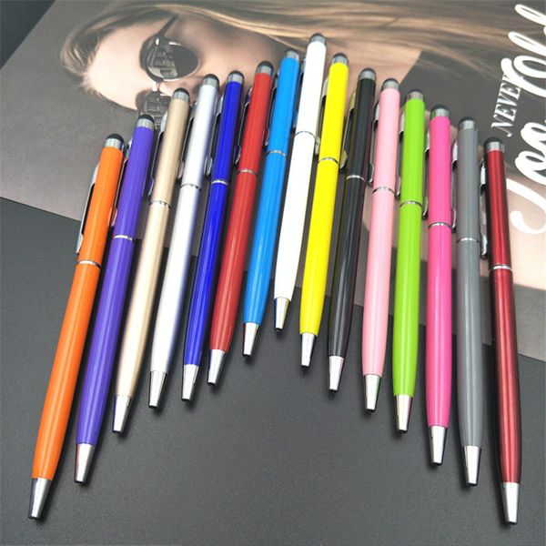 6pieces/lot black ballpoint pen originality metal touch pen touch screen stylus tablet smart phone capacitor stylus black ink refill, Blue;orange
6pieces/lot black ballpoint pen originality metal touch pen touch screen stylus tablet smart phone capacitor stylus black ink refill, Blue;orange