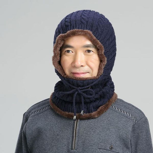 beanies men's autumn and winter knitted hats plus velvet thick warm woolen caps hoods bib
beanies men's autumn and winter knitted hats plus velvet thick warm woolen caps hoods bib