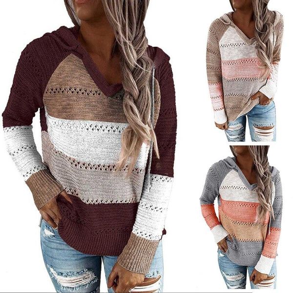knitted sweater striped long sleeve hollow out autumn winter women clothes hoodies pullovers warm plus size 2xl women's sweaters, White;black
knitted sweater striped long sleeve hollow out autumn winter women clothes hoodies pullovers warm plus size 2xl women's sweaters, White;black