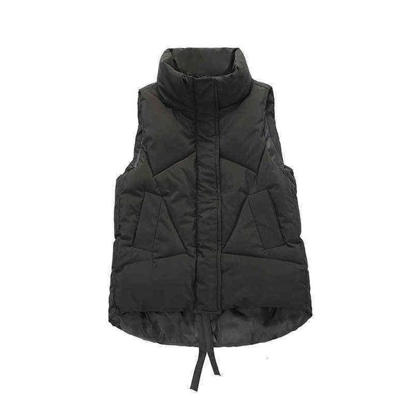 down cotton vest women's 2021 winter clothes korean foreign sleeveless waistcoat thin coat, Black;white
down cotton vest women's 2021 winter clothes korean foreign sleeveless waistcoat thin coat, Black;white