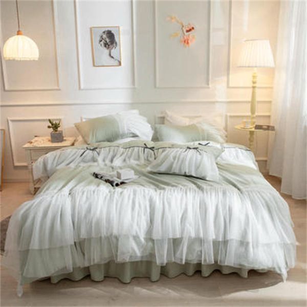 bedding sets cotton lace set pink duvet cover bed linen tassels luxury princess skirt twin king wedding bedclothes
bedding sets cotton lace set pink duvet cover bed linen tassels luxury princess skirt twin king wedding bedclothes