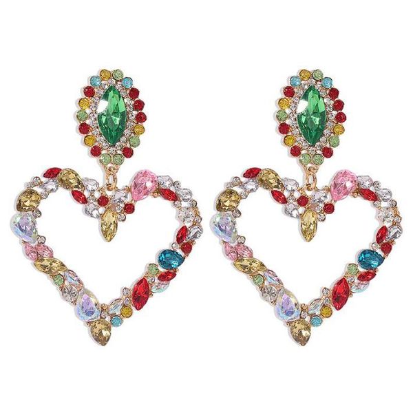stud jinglang romantic women exaggerated love earrings delicate female earring for party gift and sweet temperament jewelry, Golden;silver
stud jinglang romantic women exaggerated love earrings delicate female earring for party gift and sweet temperament jewelry, Golden;silver