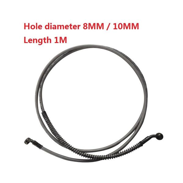 motorcycle brakes 100cm brake oil hose line with spring cable reinforced clutch pipe 8mm 10mm
motorcycle brakes 100cm brake oil hose line with spring cable reinforced clutch pipe 8mm 10mm