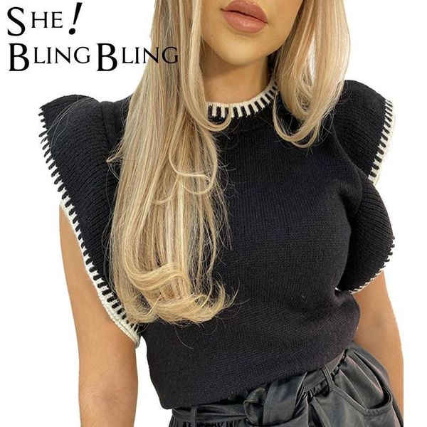 sheblingbling women's knitted double-ply short sleeve o-neck patchwork t-shirts female spring fashion ladies blusa t-shirt, White
sheblingbling women's knitted double-ply short sleeve o-neck patchwork t-shirts female spring fashion ladies blusa t-shirt, White