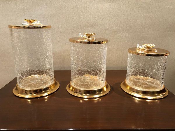 storage bottles & jars 3 piece kitchen organizer rice flour cracked glass design gold colour decorative flower details metal home accessorie
storage bottles & jars 3 piece kitchen organizer rice flour cracked glass design gold colour decorative flower details metal home accessorie