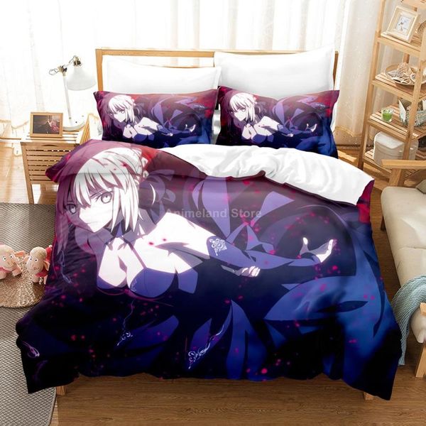 bedding sets fate anime saber set game 3d print bed linen quilt duvet cover home textile decor king size kids cartoon
bedding sets fate anime saber set game 3d print bed linen quilt duvet cover home textile decor king size kids cartoon