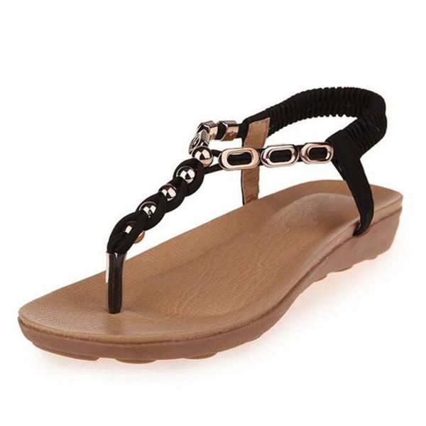 beading women flip flops sandals fashion summer beach soft sole flat shoes plus size 40 wss720, Black
beading women flip flops sandals fashion summer beach soft sole flat shoes plus size 40 wss720, Black