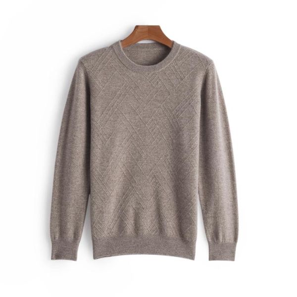 men's sweaters cashmere sweater autumn winter pure wool round neck knitted long-sleeve pullover business casual, White;black
men's sweaters cashmere sweater autumn winter pure wool round neck knitted long-sleeve pullover business casual, White;black