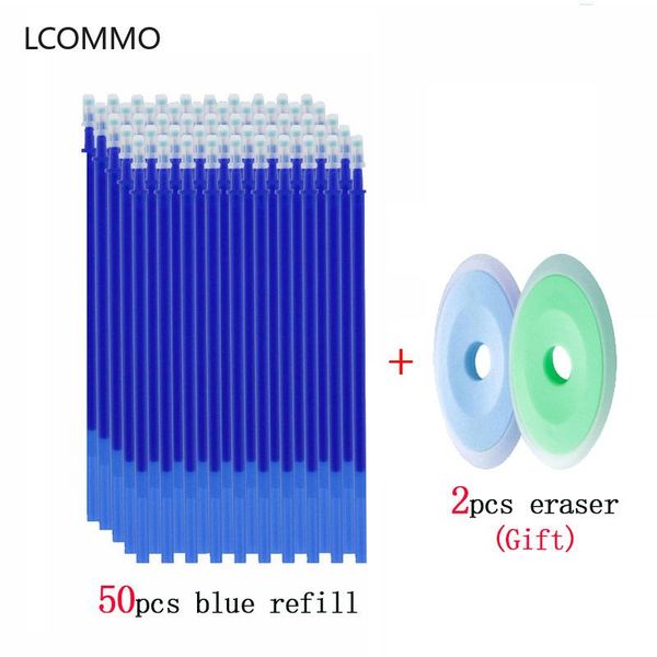 gel pens 50+2pcs/lot erasable pen 0.5mm washable handle refills rod office school colored ink writing stationery
gel pens 50+2pcs/lot erasable pen 0.5mm washable handle refills rod office school colored ink writing stationery