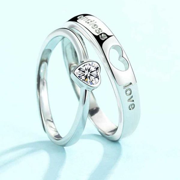 earrings & necklace 2021 forever knot concentric couple ring male and female hollow love heart-shaped opening, Silver
earrings & necklace 2021 forever knot concentric couple ring male and female hollow love heart-shaped opening, Silver