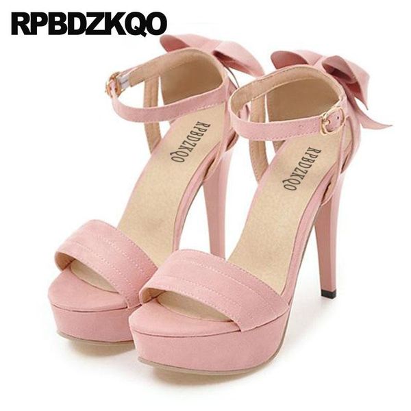stiletto 11 high heels bowtie ankle strap big size bow shoes pumps stripper sandals fetish platform open toe pink women, Black
stiletto 11 high heels bowtie ankle strap big size bow shoes pumps stripper sandals fetish platform open toe pink women, Black