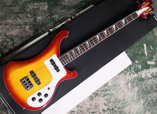4 strings cherry sunburst electric bass guitar with white pickguard,rosewood fretboard,providing customized service
4 strings cherry sunburst electric bass guitar with white pickguard,rosewood fretboard,providing customized service