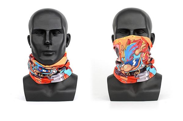 scarves hip-hop villain pattern scarf breathable sunscreen sports and changeable necklaces, Blue;gray
scarves hip-hop villain pattern scarf breathable sunscreen sports and changeable necklaces, Blue;gray