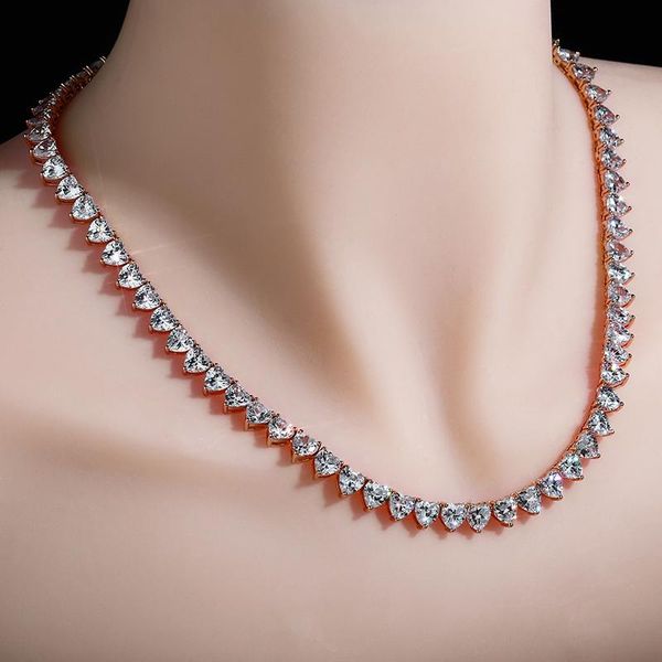 chains 2021 6mm iced out heart cubic zirconia stones necklace hip hop tennis chain jewelry for women gift, Silver
chains 2021 6mm iced out heart cubic zirconia stones necklace hip hop tennis chain jewelry for women gift, Silver