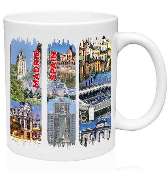 mugs spain madrid 11oz ceramic coffee mug 
mugs spain madrid 11oz ceramic coffee mug