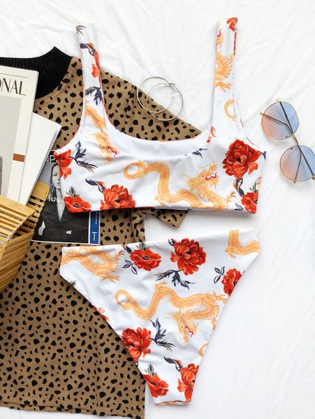 dragon print high waist bikinis mujer swim women bandeau bikini vintage swim biquini elegant bathing suit summering
dragon print high waist bikinis mujer swim women bandeau bikini vintage swim biquini elegant bathing suit summering