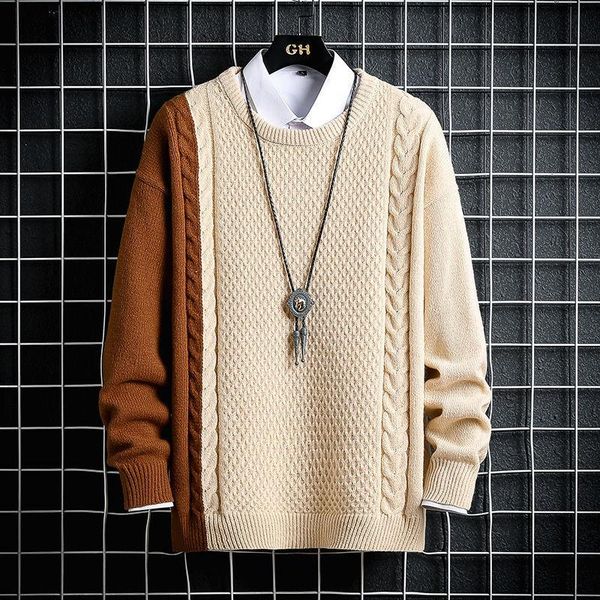 men's sweaters and women's winter long-sleeved large size round neck pullover pullovers to keep warm after d, White;black
men's sweaters and women's winter long-sleeved large size round neck pullover pullovers to keep warm after d, White;black