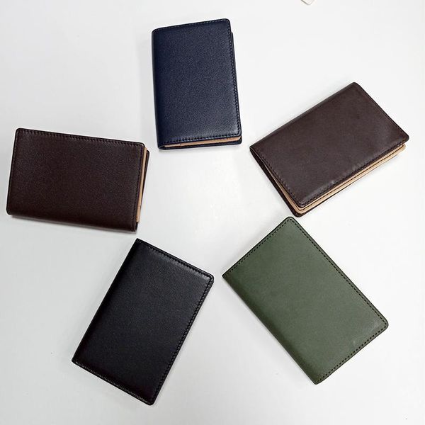 card holders fashion slim genuine leather id holder bifold front pocket wallet men small business, Brown;gray
card holders fashion slim genuine leather id holder bifold front pocket wallet men small business, Brown;gray