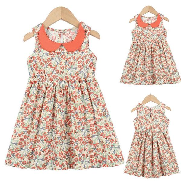 girl's dresses girls kids summer sleeveless floral printed lapel neck holiday beach sundress children casual a-line outwear cloth dress, Red;yellow
girl's dresses girls kids summer sleeveless floral printed lapel neck holiday beach sundress children casual a-line outwear cloth dress, Red;yellow