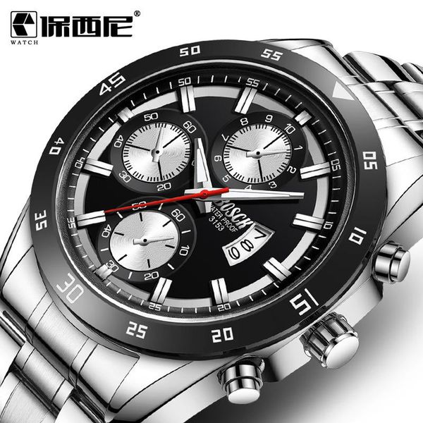 wristwatches 2021 men watch big dial sport watches mens chronograph quartz wristwatch date male clock relogio masculino, Slivery;brown
wristwatches 2021 men watch big dial sport watches mens chronograph quartz wristwatch date male clock relogio masculino, Slivery;brown