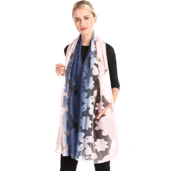 scarves scarf for women embroidered flowers gradient soft lace silk elegant sunscreen beach shawls and wrap, Blue;gray
scarves scarf for women embroidered flowers gradient soft lace silk elegant sunscreen beach shawls and wrap, Blue;gray