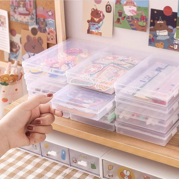 pencil cases 2pcs/lot deskorganizer box transparent plastic desk storage classification school office stationery
pencil cases 2pcs/lot deskorganizer box transparent plastic desk storage classification school office stationery