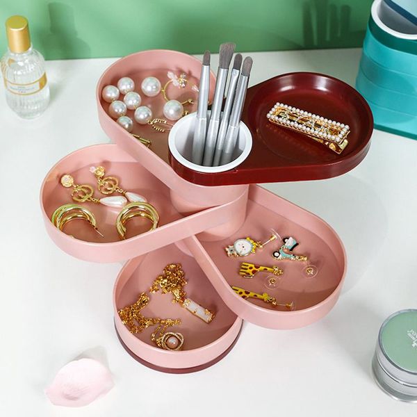 storage boxes & bins rotatable jewelry organizer box portable tray case accessories for earrings necklaces bracelets ts2
storage boxes & bins rotatable jewelry organizer box portable tray case accessories for earrings necklaces bracelets ts2