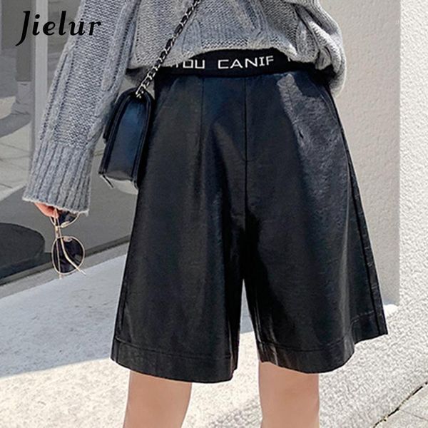 fashion high waist pu leather shorts letter black female autumn winter lady casual loose women's femme s-2xl 2021, White;black
fashion high waist pu leather shorts letter black female autumn winter lady casual loose women's femme s-2xl 2021, White;black