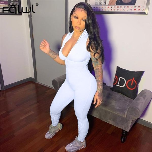 women's jumpsuits & rompers fqlwl streetwear fitness ladies summer womens jumpsuit female elastic bodycon one piece outfits stacked wom, Black;white
women's jumpsuits & rompers fqlwl streetwear fitness ladies summer womens jumpsuit female elastic bodycon one piece outfits stacked wom, Black;white