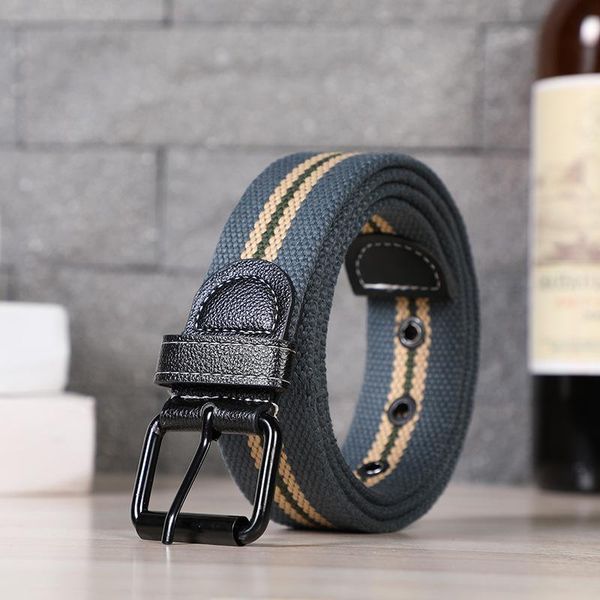 belts outdoor leisure thickening and lengthening soft cotton personalized young fashionable men's pin buckle belt, Black;brown
belts outdoor leisure thickening and lengthening soft cotton personalized young fashionable men's pin buckle belt, Black;brown