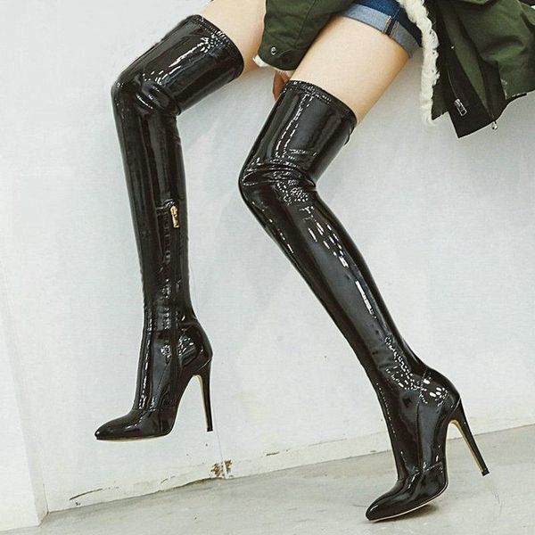 boots stilettos over the knee women stretch thigh high ladies tight autumn and winter long shoes black white
boots stilettos over the knee women stretch thigh high ladies tight autumn and winter long shoes black white