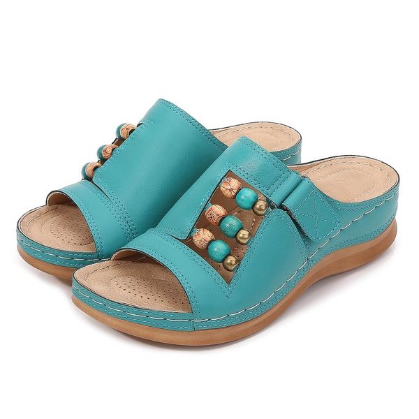 sandals beach flip flops bohemian slipper platform women's beaded slippers wedges roman casual shoes 4s24, Black
sandals beach flip flops bohemian slipper platform women's beaded slippers wedges roman casual shoes 4s24, Black