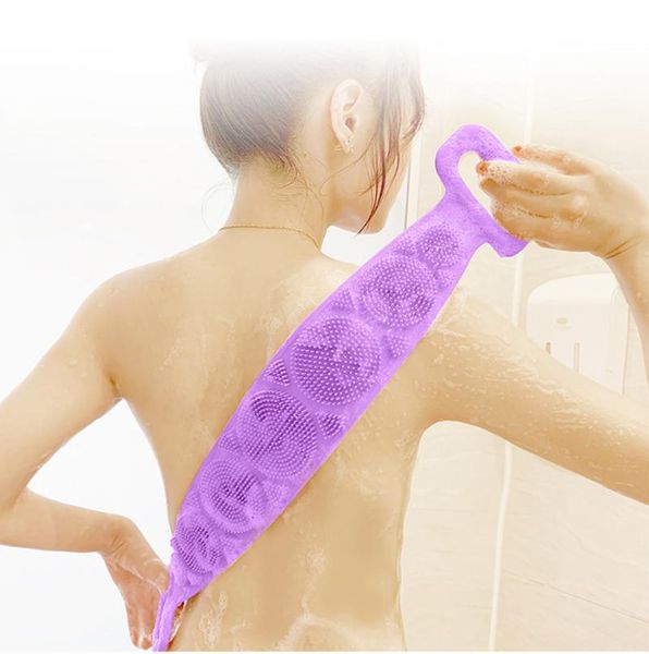 bath brushes, sponges & scrubbers silicone soft loofah towel belt body exfoliating massage for shower cleaning bathroom strap
bath brushes, sponges & scrubbers silicone soft loofah towel belt body exfoliating massage for shower cleaning bathroom strap