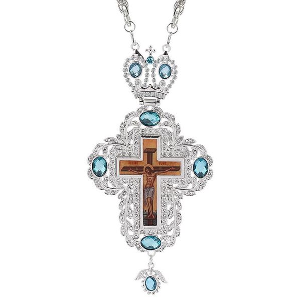 pendant necklaces jesus crucifix cross necklace clear crystal chain for men women priest church accessories religious pastor jewelry gift, Silver
pendant necklaces jesus crucifix cross necklace clear crystal chain for men women priest church accessories religious pastor jewelry gift, Silver
