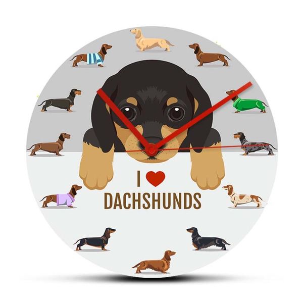 wall clocks puppy dogs dachshund clock modern cartoon design sausage dog silent swept watch pet owners doxie art home décor
wall clocks puppy dogs dachshund clock modern cartoon design sausage dog silent swept watch pet owners doxie art home décor