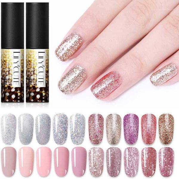 5ml platinum gel polish sequin glitter rose gold silver soak off uv nail art varnish colorful long lasting1, Red;pink
5ml platinum gel polish sequin glitter rose gold silver soak off uv nail art varnish colorful long lasting1, Red;pink