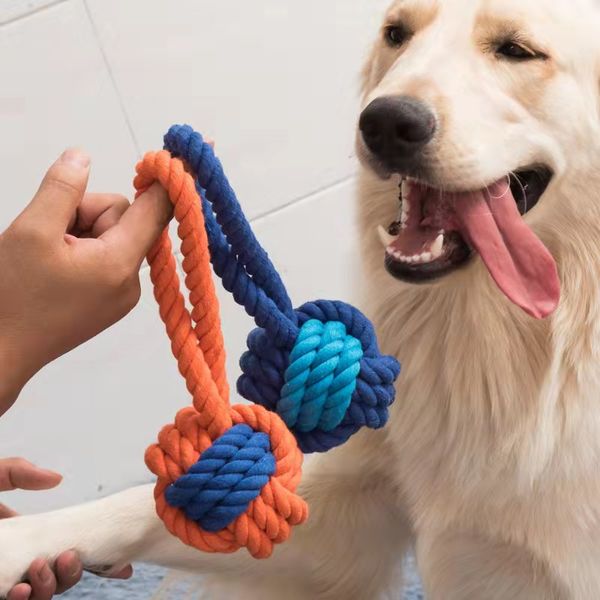durable cotton chew ball dog training toys toothbrush chews toy food balls pet product toy high quality
durable cotton chew ball dog training toys toothbrush chews toy food balls pet product toy high quality