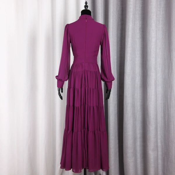 europe and the united states 2021 fashion chiffon hollow pleated sleeve long, Black
europe and the united states 2021 fashion chiffon hollow pleated sleeve long, Black