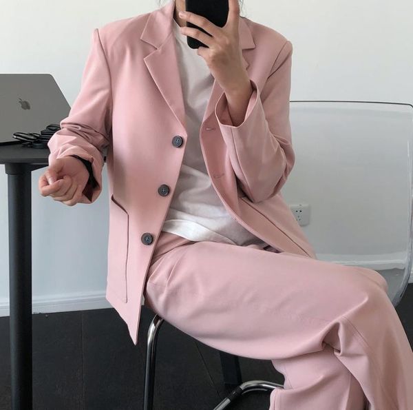 spring fashionable simple loose leisure comfortable plus size pink womens blazers oversize long sleeve black jacket women's suits &, White;black
spring fashionable simple loose leisure comfortable plus size pink womens blazers oversize long sleeve black jacket women's suits &, White;black