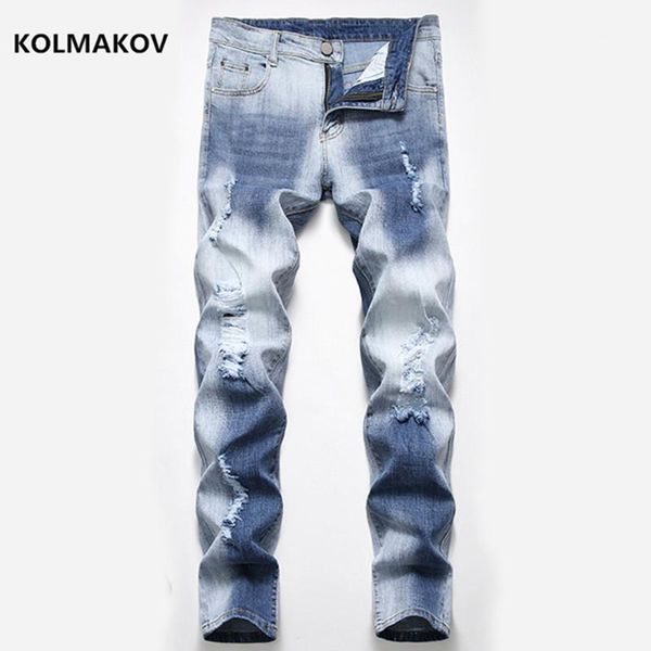 arrival mens denim jeans straight full length pants for men's fashion elasticity size 28-42, Blue
arrival mens denim jeans straight full length pants for men's fashion elasticity size 28-42, Blue