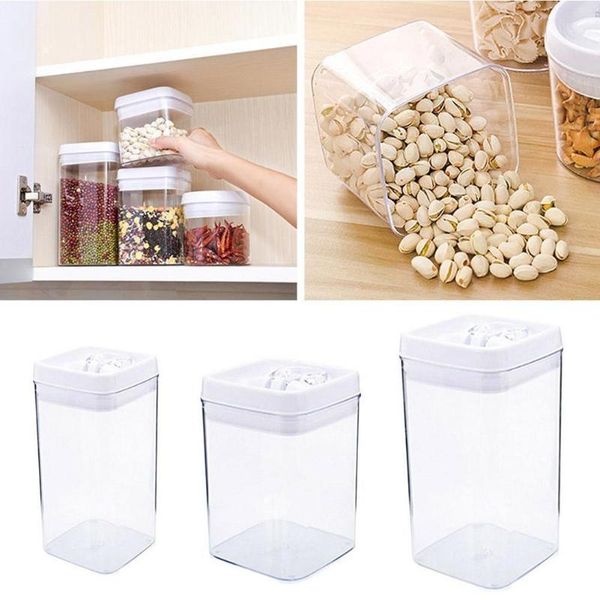 storage bottles & jars 700/1300/1800ml food container plastic kitchen refrigerator noodle box multigrain tank transparent sealed
storage bottles & jars 700/1300/1800ml food container plastic kitchen refrigerator noodle box multigrain tank transparent sealed